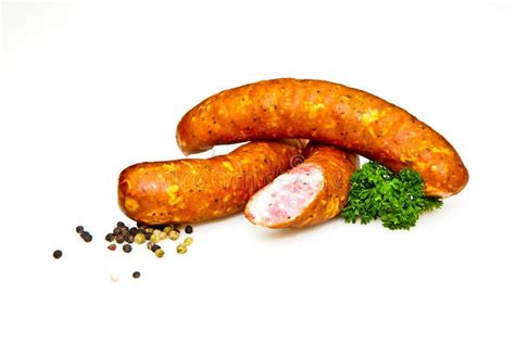 Spanish Chorizo Sausage Stock Photo Image Of Closeup 27159638