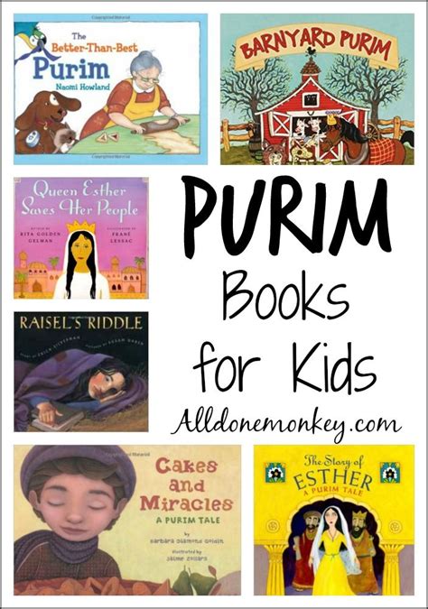The story which has clear illustration and interesting for your child to hook on is far more important. Purim Books for Kids | Preschool books, Books, Learn hebrew