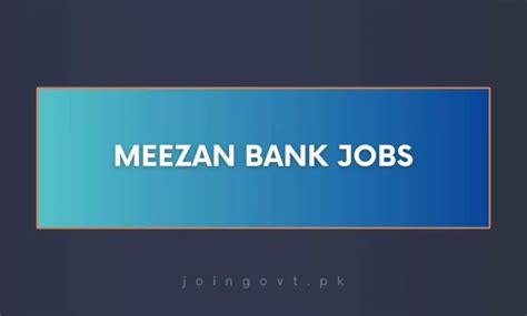 Meezan Bank Jobs 2024 Apply Online