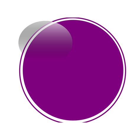 Glossy Purple Light 3 Button Png Svg Clip Art For Web Download Clip