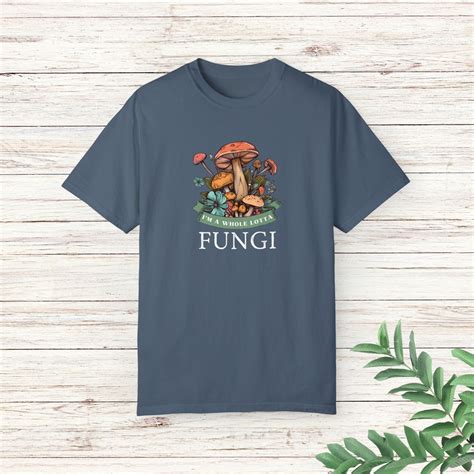 Cottagecore Mushroom Tshirt Fungi Vintage Wash T Shirt Etsy