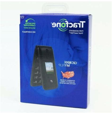 Tracfone Alcatel Myflip 4g Prepaid Flip Phone