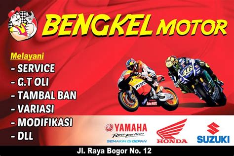 Jual Cetak Spanduk Bengkel Motor Di Lapak Langkahkecil Bukalapak