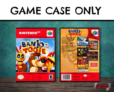 Banjo Tooie N64 Nintendo 64 Collectors Game Case With Etsy