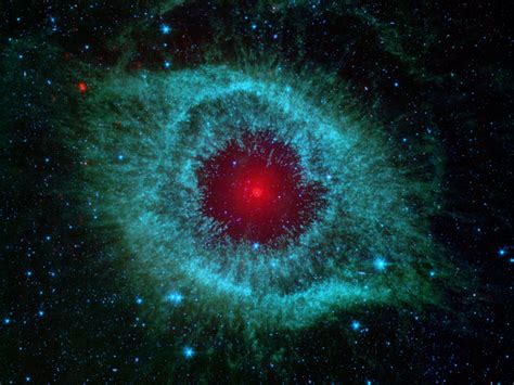1600x1200 Resolution Helix Nebula And Stars 1600x1200 Resolution