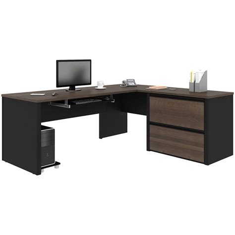 Browse the site to discover more back fat most suitable. Bestar Connexion 4 Piece L Shaped Computer Desk in Antigua ...