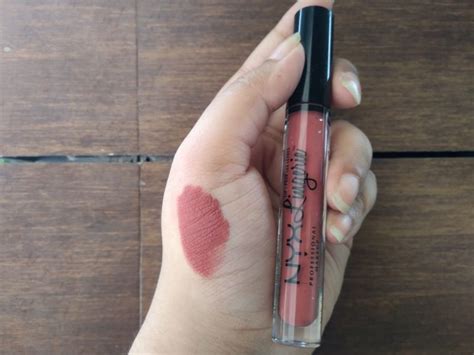 Nyx Lip Lingerie Liquid Lipstick Exotic Review And Swatches