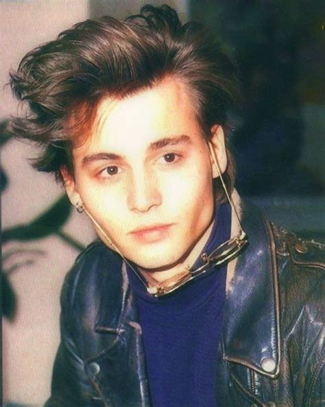 Johnny Depps Awesomely Bizarre Photo Past Young Johnny Depp Johnny