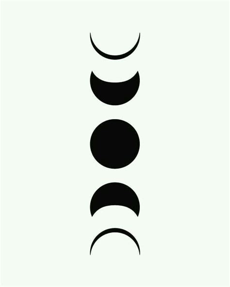 Pin By Nicole Forbes On 1 Tattoo Moon Phases Tattoo Minimalist