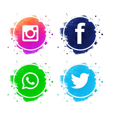 Social Media Icons Svg Free Download Svg Design File