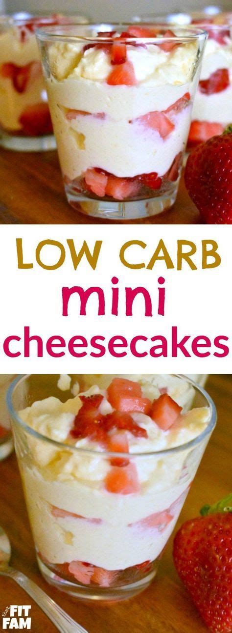 I used brown sugar blend and sugar blend in the recipe as well. Low Carb Mini Cheesecakes | Recipe | Low carb sweets, Low ...