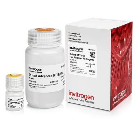Invitrogen™ Cells To Ct™ Bulk Fast Advanced Rt Reagents 2500 Reacciones