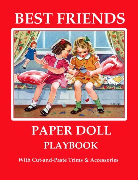 2771 Best Friends Paper Doll Playbook