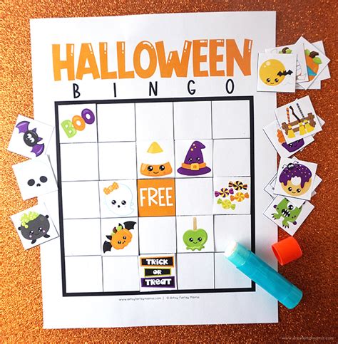 Blank Halloween Bingo Cards Printable