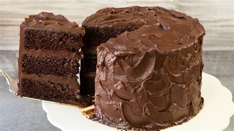 Bake at 350 degrees f (175 degrees c) for 30 minutes or until a toothpick inserted in the center comes out clean. How to Make Devil's Food Cake - YouTube
