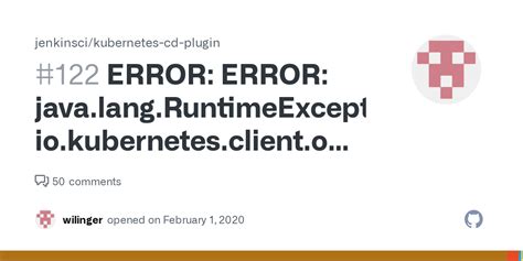 ERROR ERROR Java Lang RuntimeException Io Kubernetes Client Openapi ApiException Not Found