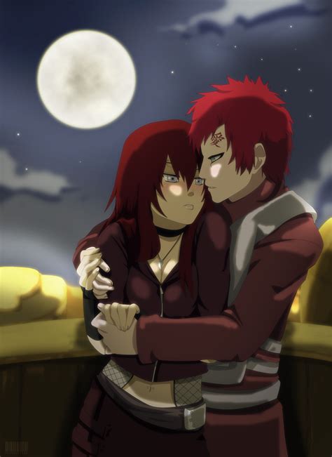 Commission Kira And Gaara By Tenchufreak On Deviantart