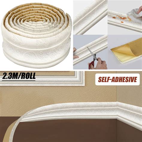 90inch Foam Wall Borders Peel And Stick Tsv Self Adhesive Flexible