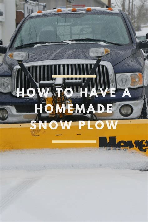 Plowing with the homemade tractor snow plow mount. How To Have A Homemade Snow Plow - A Green Hand