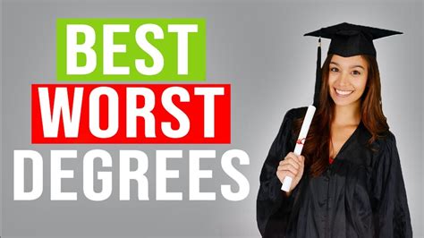 The 3 Best And Worst College Majors In 2019 Youtube