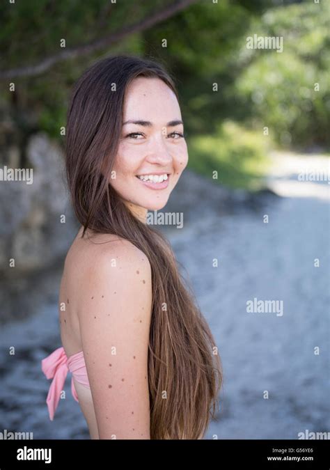 Beautiful Beach Woman Hi Res Stock Photography And Images Alamy