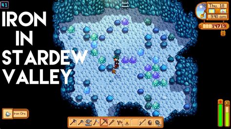 I dont get iridium foraged products. How to get Iron in Stardew Valley - YouTube