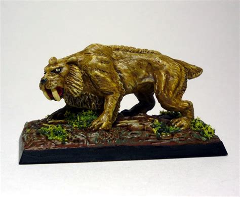 02480 Sabertooth Tiger Show Off Painting Reaper Message Board