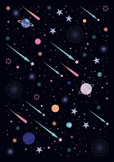 Galaxy Cartoon Wallpapers Wallpaper Cave