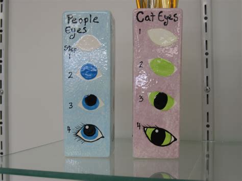 How To Paint Eyes On Pottery Eye Painting Painting Tips Painting