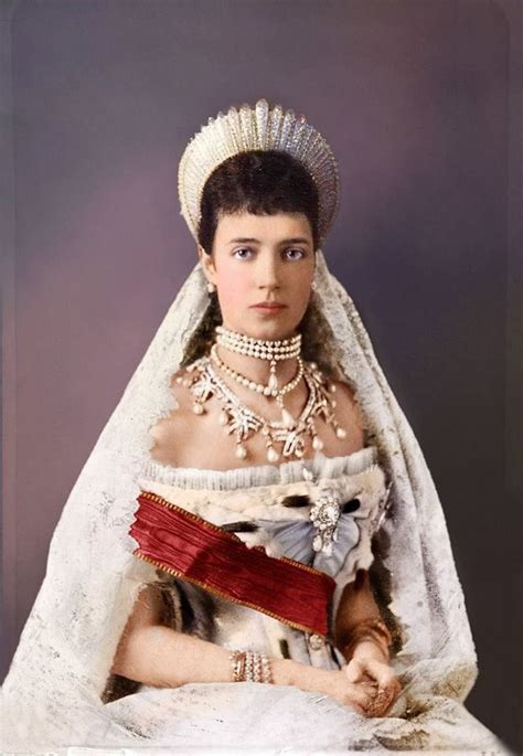 Tsarina Maria Maria Feodorovna Royal Weddings Imperial Russia