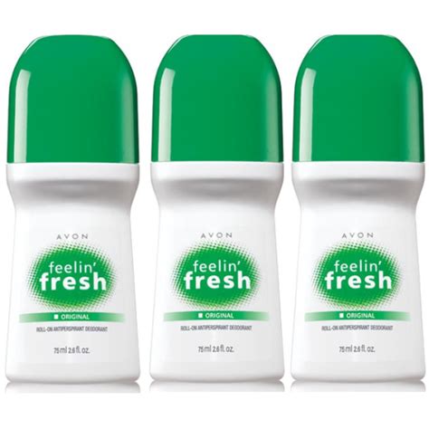Avon Feelin Fresh Original Roll On Anti Antiperspirant Deodorant 75 Ml