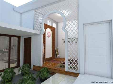 Menghadirkan taman di setiap lantainya serta bagian atap yang menggunakan genteng berbahan beton flat rumah pun terlihat eksklusif dan elegan. Desain Interior Mushola | Indotel Kontraktor Interior Jasa ...