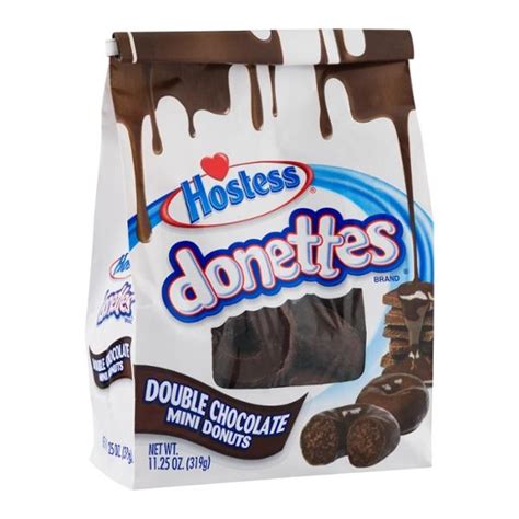 Hostess Donettes Double Chocolate Mini Donuts Hy Vee Aisles Online