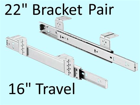 Accuride 2109 22d Drawer Slide One Par 22 Ball Baring Sliders 16 Of