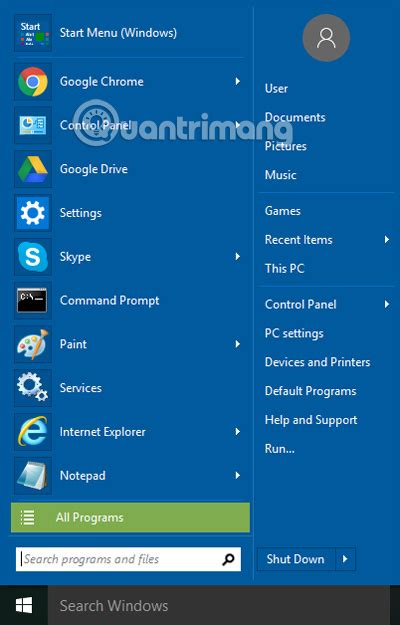 How To Put Windows 7 Start Button On Windows 10 Computer
