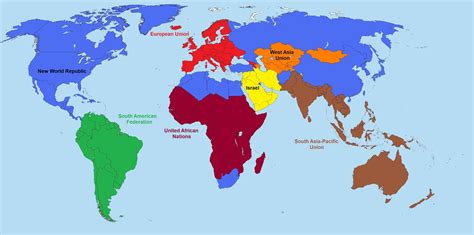 World Map After World War 3 Interactive Map