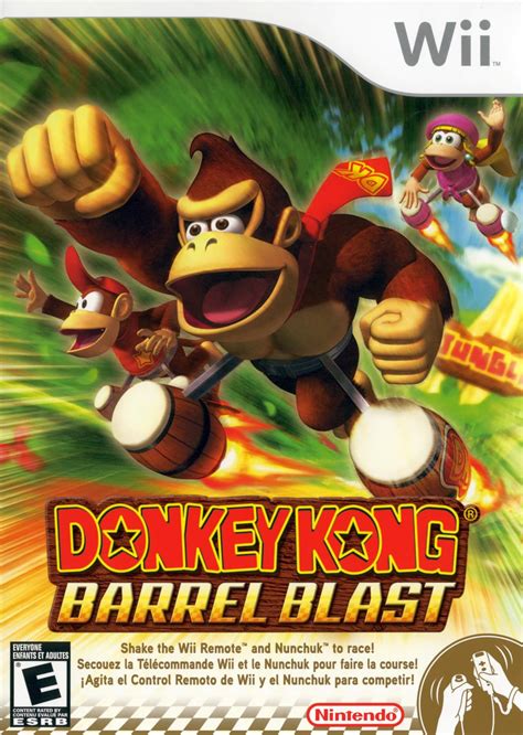 Donkey Kong Barrel Blast Wii Game Rom Nkit And Wbfs Download