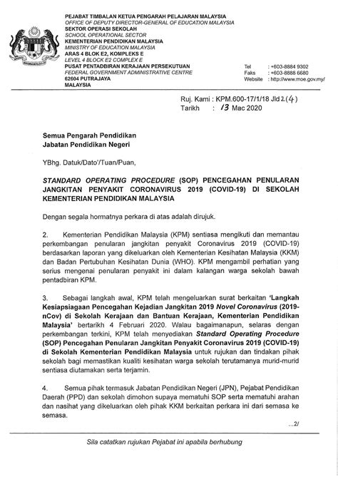 These standards and procedures apply to any business seeking status as a wbe. SOP Pencegahan COVID-19 di Sekolah KPM 2020 - Layanlah ...