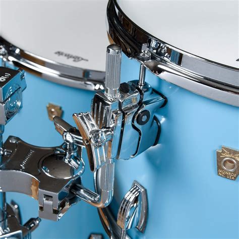 Ludwig Classic Maple 12131622 4pc Drum Kit Heritage Blue Chicago