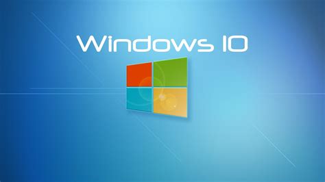 Background Logo 10 Blue 1080p Windows System Hd Wallpaper