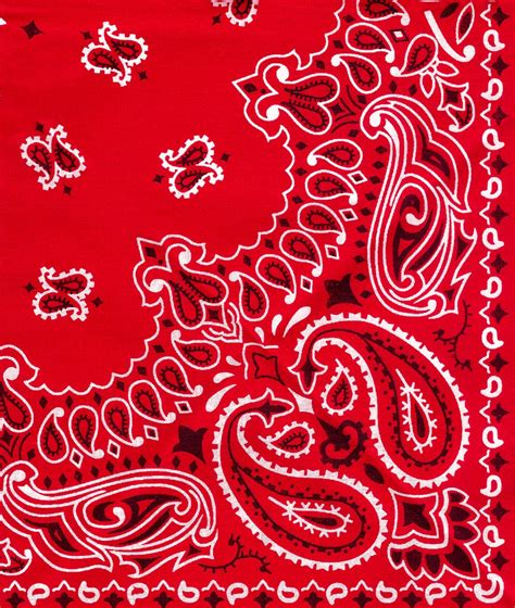 Free Download Red Bandana Print Red Paisley Print X For Your Desktop Mobile Tablet