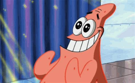 Happy Patrick By Spongebob Squarepants Find Share On Giphy