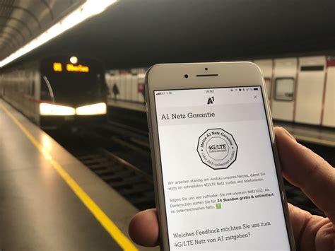 4g lte in der wiener u bahn das beste netz von a1 auf allen linien newsroom