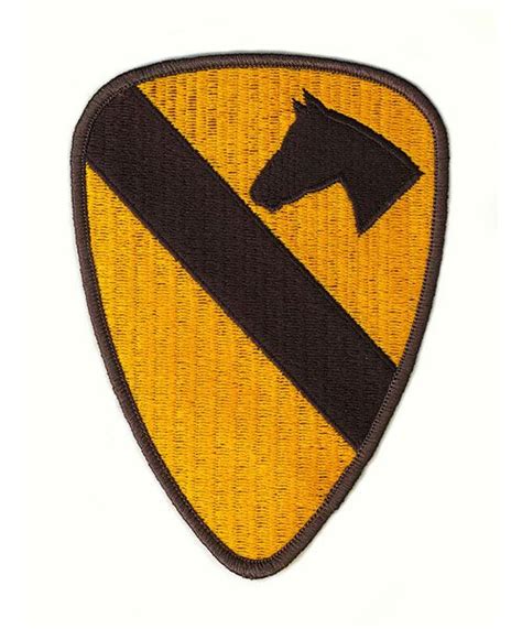Us Army 1st Air Cavalry Division Division Band Scroll Arc Tab Patch