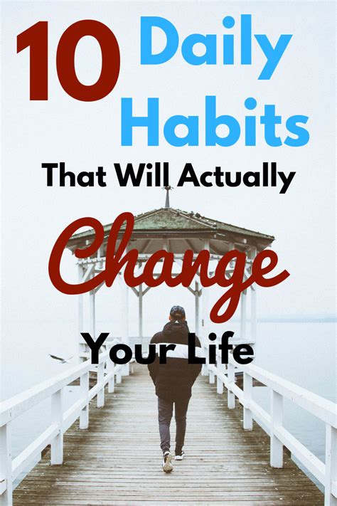 10 Daily Habits That Will Actually Improve Your Life Escape Writers