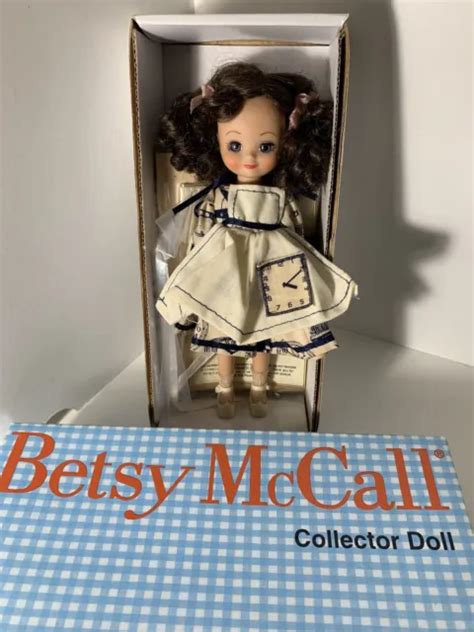 Tonner Tiny Betsy Mccall Doll 8 Inch W Box Handmade Dress Original Wig