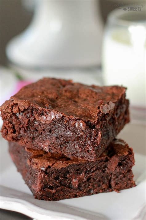 Homemade Brownies Moist Fudgy Chewy And Loaded With Chocolate This Easy One Bowl Recipe