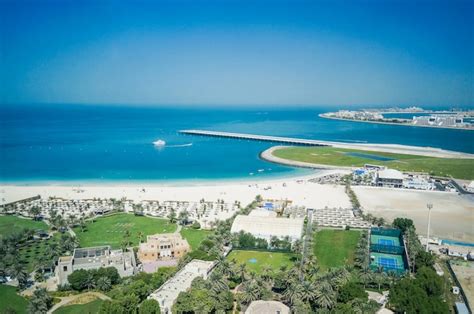 Premium Photo Vacation Holidays Beach Table Dubai Landscape With A