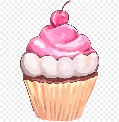 Free Pink Cupcake Clip Art Cupcake Png Cupcake Clipart Cupcakes PNG