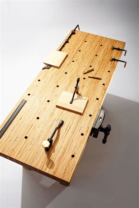 If you are building a table without a plan, consider designing your tabletop size so the square edge of the plywood prevents the tabletop from warping or cupping. 27 Sturdy DIY Workbench Plans Ultimate List - MyMyDIY | Inspiring DIY Projects